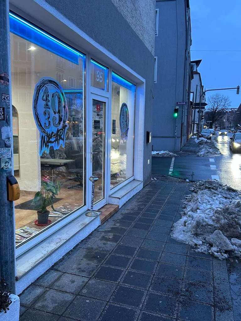 Another Ink Tattoo Studio Nürnberg – Außenansicht